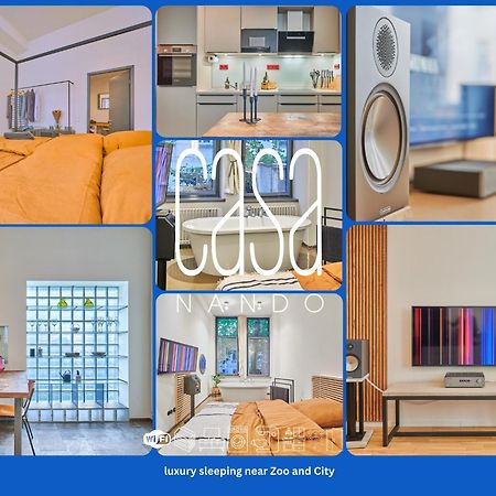 Casanando Premium Suites - Hifi Lofts In Ruhiger Zoo - Und Citylage Lipsk Zewnętrze zdjęcie