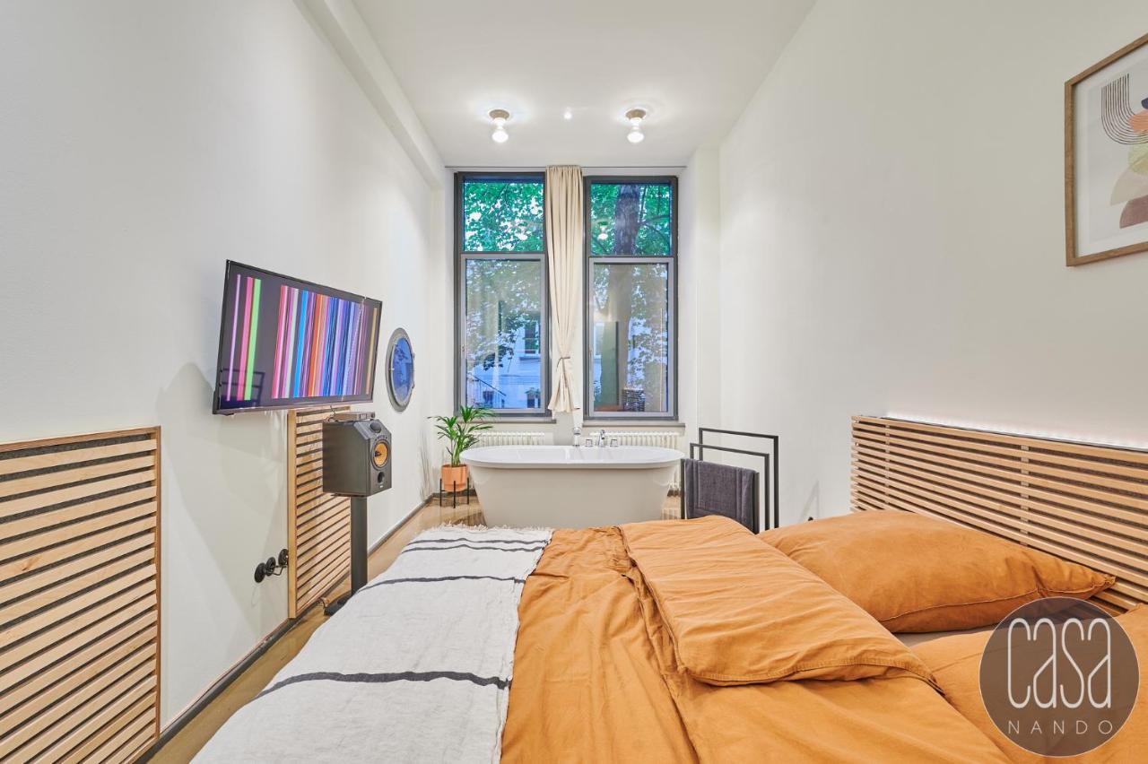 Casanando Premium Suites - Hifi Lofts In Ruhiger Zoo - Und Citylage Lipsk Zewnętrze zdjęcie